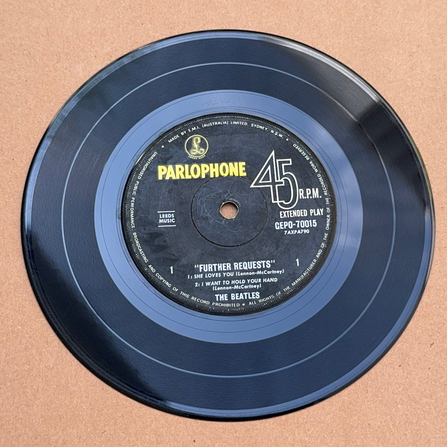 The Beatles - Further Requests, Parlophone GEPO 70015, Australia