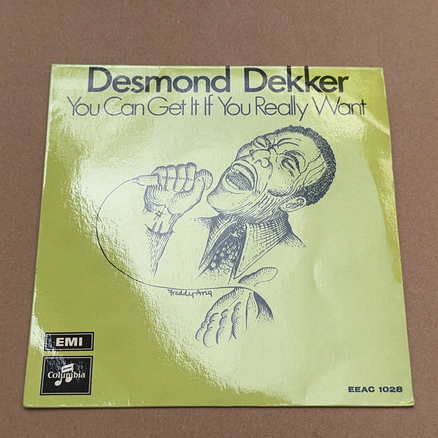 Desmond Dekker - You Can Get It If You Really Want, Columbia EEAC 1028, Singapore, Malaysia & Hongkong