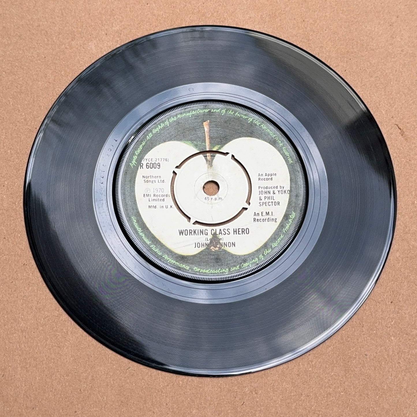 John Lennon - Imagine, Apple Records R 6009, UK