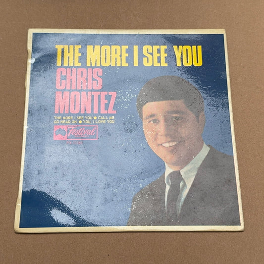 Chris Montez - The More I See You, Festival Records FX 11181, Australia