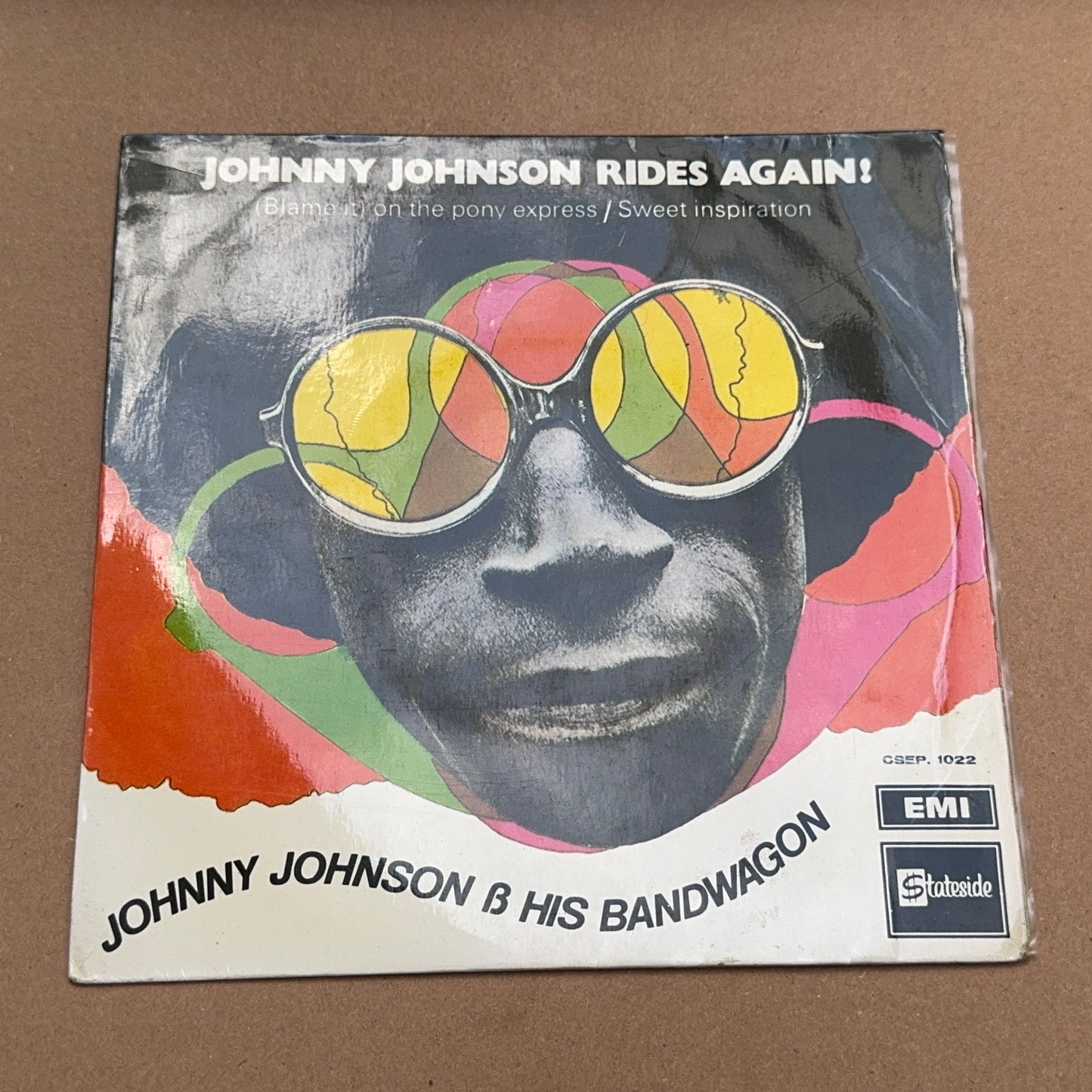 Johnny Johnson & His Bandwagon - Johnny Johnson Rides Again!, Stateside CSEP 1022, Singapore, Malaysia & Hong Kong