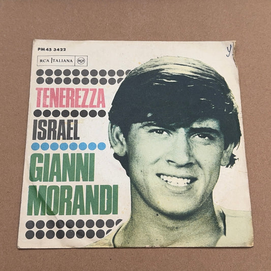 Gianni Morandi - Tenereza / Israel, RCA Italiana PM 45 3422, Italy