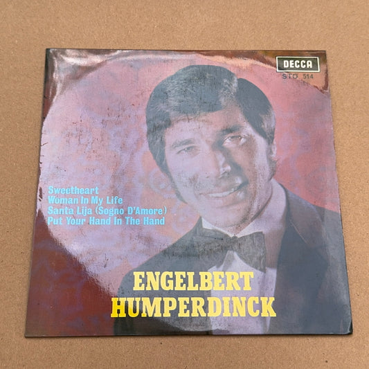 Engelbert Humperdinck, Decca Orient (Pte) Limited STO 514, Singapore