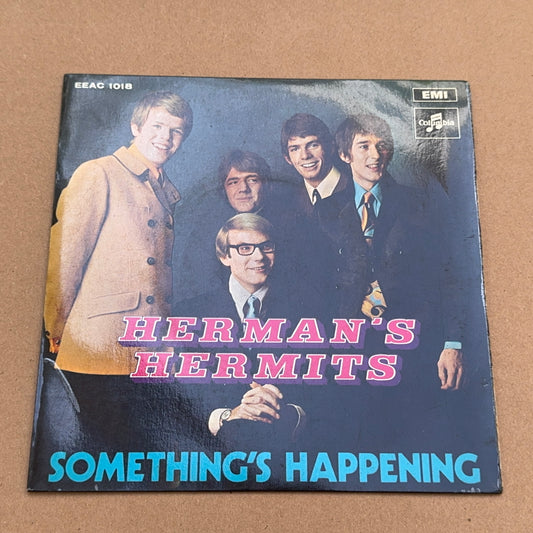 Herman's Hermits - Something's Happening, Columbia EEAC 1018, Singapore, Malaysia & Hong Kong