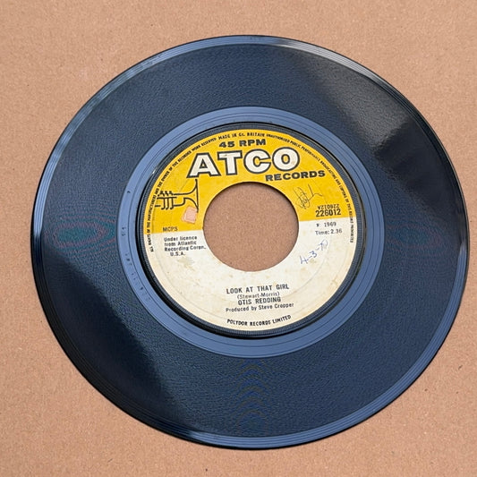 Otis Redding - Look At That Girl, ATCO Records 226012, UK