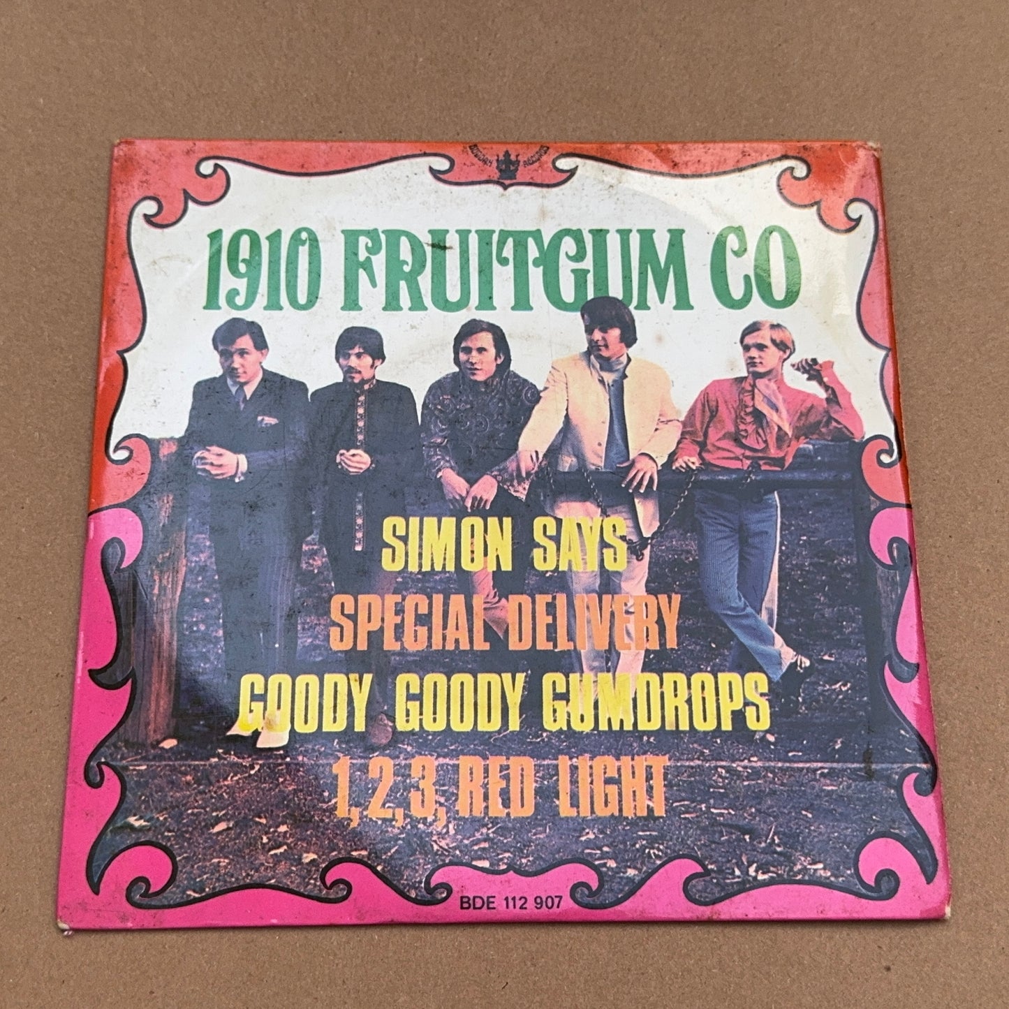 1910 Fruitgum Co - Simon Says, Buddah Records BDE 112 907, Singapore