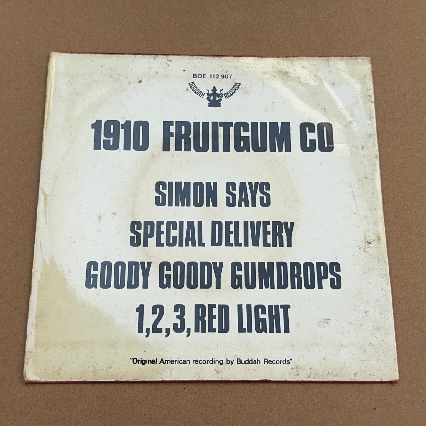 1910 Fruitgum Co - Simon Says, Buddah Records BDE 112 907, Singapore