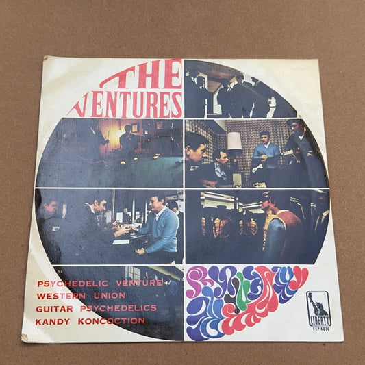 The Ventures - Psychedelics, Liberty VEP 4036, Singapore, Malaysia & Hong Kong