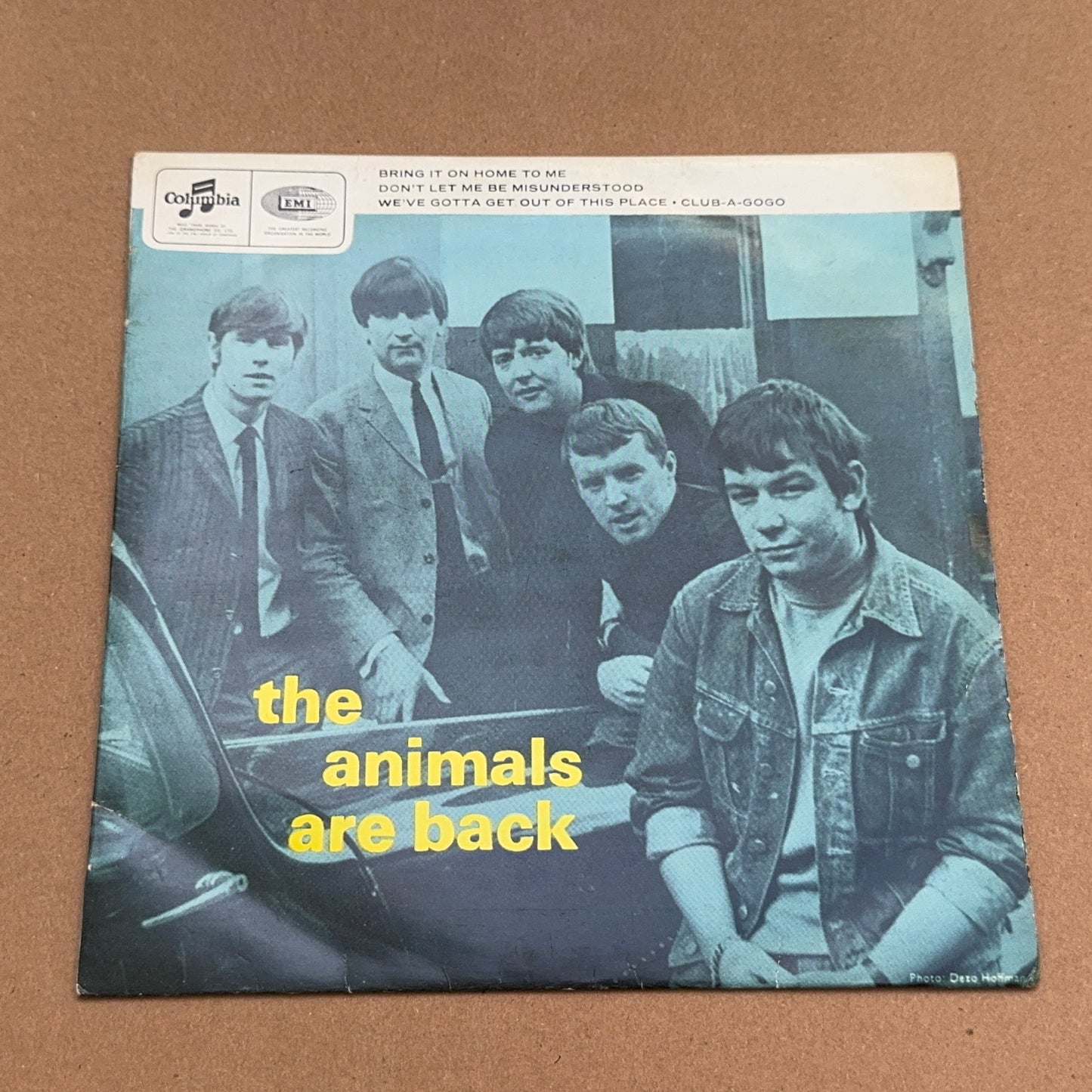 The Animals - The Animals Are Back, Columbia SEGO 8452, Australia