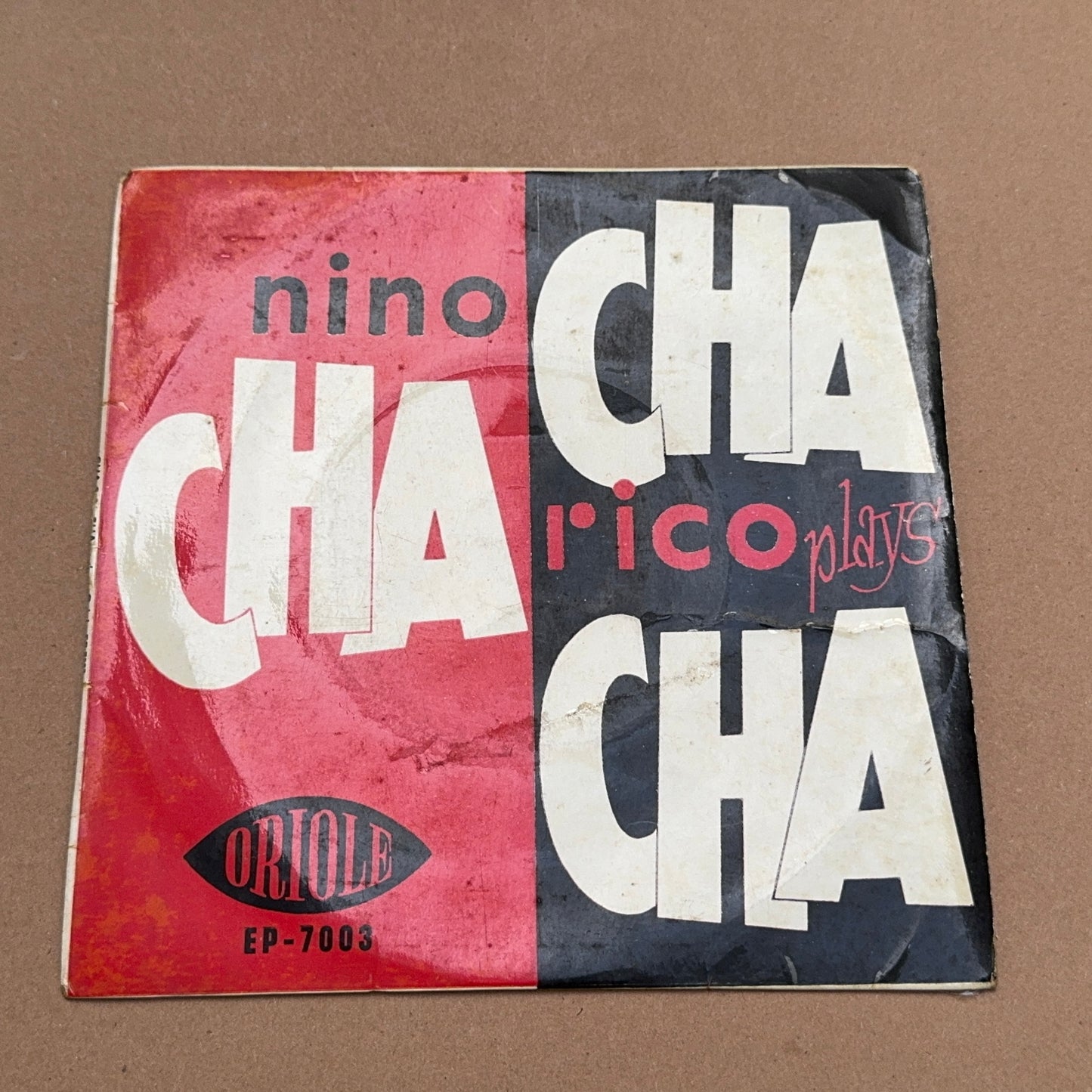 Nino Rico - Nino Rico Plays Cha Cha Cha, Oriole EP 7003, UK